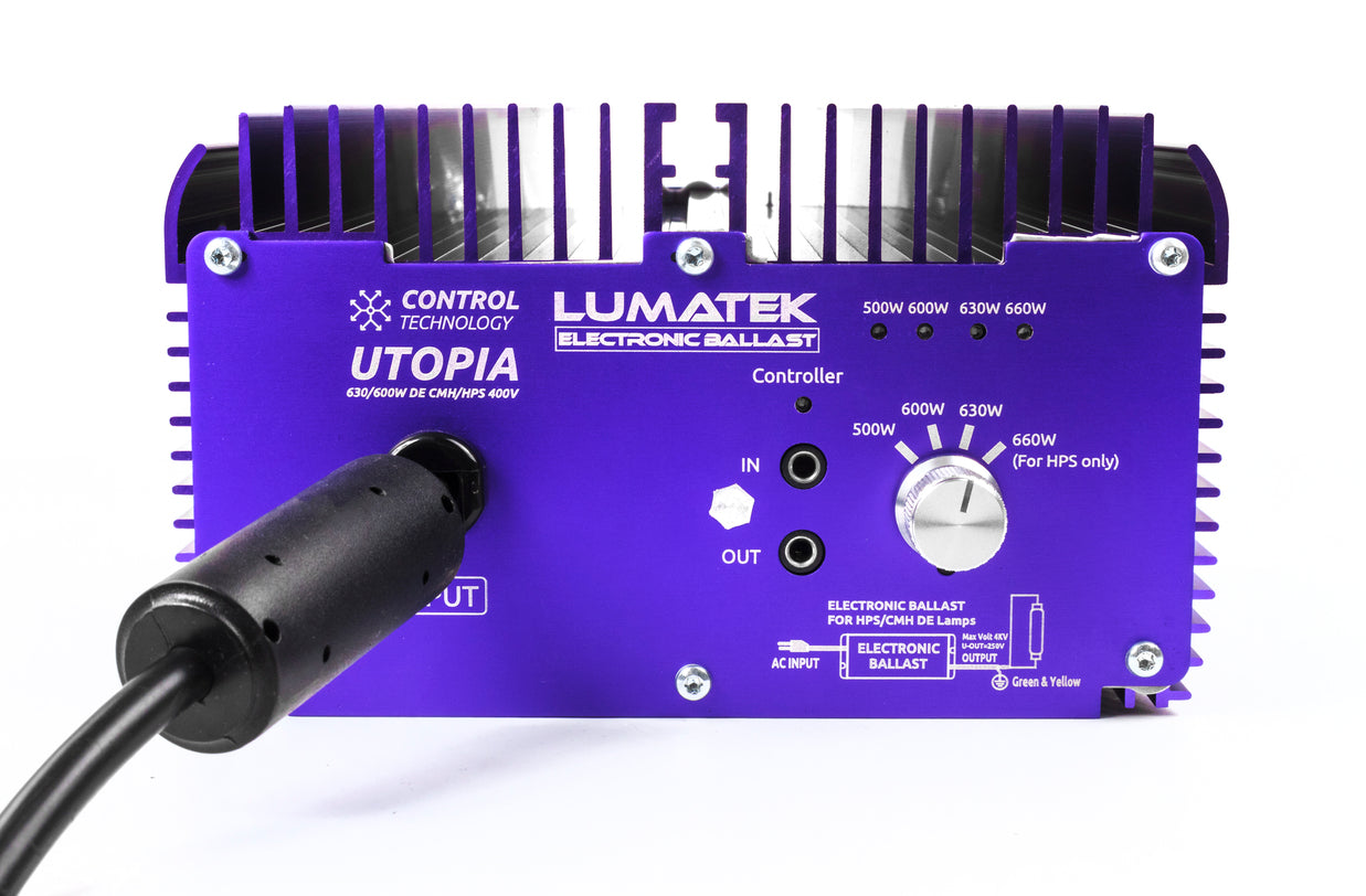 Lumatek 600/630W Utopia CMH/HPS Controllable Fixture - Legana Plants Plus